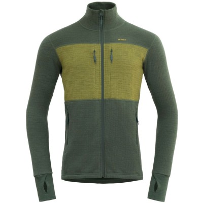 DEVOLD Egga Grid Merino Jacket Man forest/green L foto