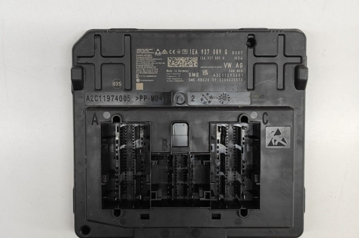 Modul de confort AUDI Q4 SUV F4B 2022 OEM: 1EA937089Q,1EA937089H,A3C11293601,A2C11974005 22750583