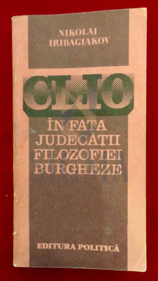 CLIO IN FATA JUDECATII FILOZOFIEI BURGHEZE foto