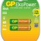 Set acumulatori R3 AAA 650mAh NiMH Eko 2buc/blister GP
