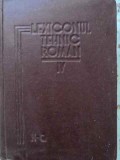 LEXICONUL TEHNIC ROMAN VOL.IV (N-Q)-COLECTIV