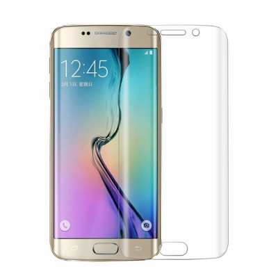 Folie Protectie Samsung Galaxy S6 Edge g925 Clear &amp;amp;#8211; tipla display foto