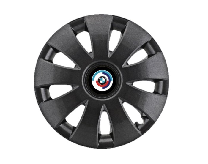 Set 4 Capace Roti Autohelix MSA&reg; potrivite jantelor de 16 inch, pentru Bmw Nou model Aura Black