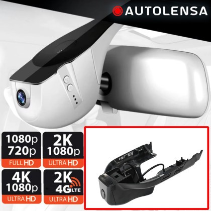Camera DVR Maserati Levante/Quattroporte/Ghibli, camera fata 1080p Autolensa, Model 24/7 Negru MSLD02 CarStore Technology