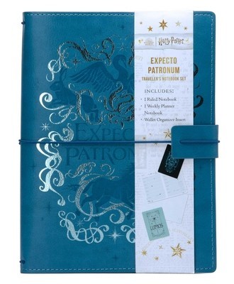 Harry Potter: Expecto Patronum Traveler&amp;#039;s Notebook Set: (Refillable Notebook) foto