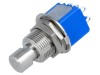 Comutator DPDT ON-(ON) APEM 8642A5X933 3A/250VAC cu montare pe panou &Oslash;12.5mm