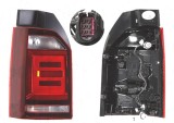 Stop spate lampa Volkswagen Transporter/Multivan (T6), 04.2015-06.2016, spate, Stanga, 1 usa spate, LED+W16W; fumuriu; cu suport becuri, HELLA,