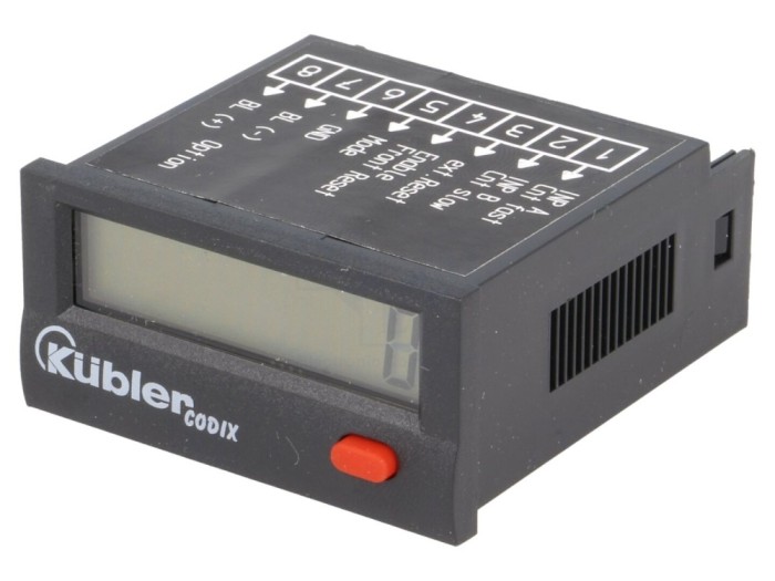 Contor electronic LCD IP65, impulsuri