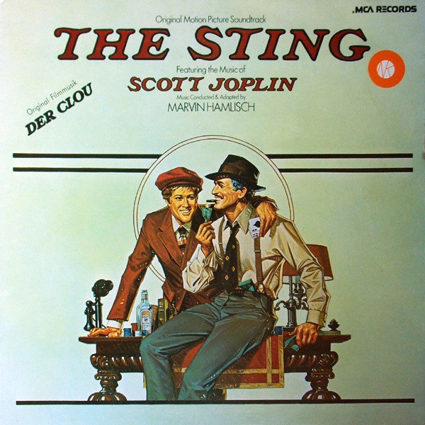VINIL LP Marvin Hamlisch &lrm;&ndash; Der Clou - Original Filmmusik - (The Sting) (VG+)