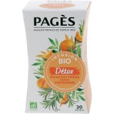 Ceai pentru Detoxifiere (Rozmarin, Frasin, Aroma de Mandarine) Ecologic/Bio 20dz