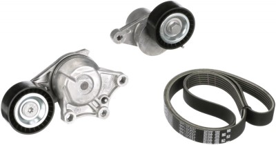 GATES K016PK1020EST Micro-V&amp;reg; Kit ESTART&amp;trade; Set curea transmisie cu ca foto