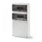 Tablou neechipat ABS 32 module 2 usi de vizitare transparente cu 16 module 685x330x155mm IP65
