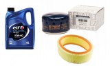 Kit revizie schimb ulei 10W40 4L + filtre Renault Clio II, Symbol I, Kangoo, Megane I benzina 1.4 8v Elf 511902 ELF 10W40 4L + 7700274177 + BK10100-2