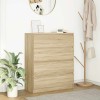 VidaXL Bufetă Stejar Sonoma 80x35x99 cm Lemn prelucrat 3328482