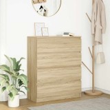 VidaXL Bufetă Stejar Sonoma 80x35x99 cm Lemn prelucrat