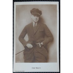 Carte Postala, Olaf Storm, actor german de film, 1894-1931