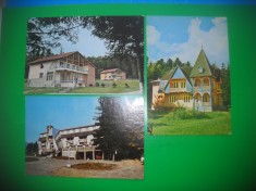 HOPCT LOT 3083 SOVEJA -JUD VRANCEA-3 CARTI POSTALE-CIRCULATE