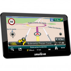 GPS Smailo HD 7, Display 7 Inch, Harta Europa, Negru foto