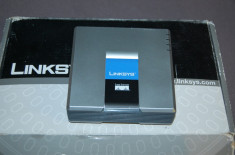 Adaptor VOIP LINKSYS PAP2T necodat - poate fi accesat meniul admin foto