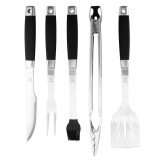 Set 6 piese pentru gratar Zokura, inox, geanta depozitare