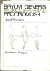 Bryum Generis Monographiae Prodromus Vol I+II, Josef Podpera, 1973, Latina Engleza, Agricultura