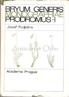 Bryum Generis Monographiae Prodromus - Josef Podpera foto