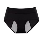 Cumpara ieftin Chiloti Menstruali, Reutilizabili, Bumbac, CH073, Negru