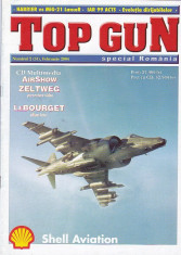 ROMANIA - TOP GUN FEBRUARIE 2004. REVISTA DESPRE AVIATIE CU CD foto