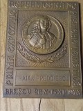 Medalii (!0) Prima expozitie Republicana de filatelie si Numismatic Brasov 1973
