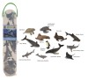 Cutie cu 12 minifigurine Animale marine - Set 1