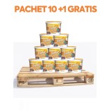 Cumpara ieftin Pachet 10+1 Tencuiala decorativa structurata Scoarta de Copac 1.2-1.8 mm Danke! Textur 25KG