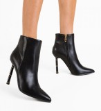 Cumpara ieftin Botine dama Yannic Negre