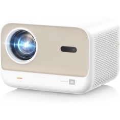 Videoproiector 1080P Full HD, WiFi 6, Bluetooth 5.1, 25000 Lumeni, Sunet JBL, Focalizare Automata, Corectie Trapezoidala, Suport 4K, Telecomanda, Alb/