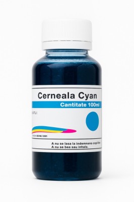 Cerneala refill reumplere cartus Canon CL-576 CL-576XL Cyan 100ml foto