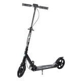 Trotineta din Aluminiu, Neagra, cu Ghidon Reglabil 85-100 cm, Roti 145 mm, ABEC7, CMCLASS
