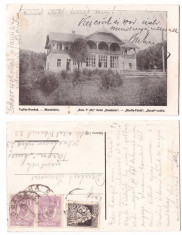 Toplita 1926 - Hotel Desideriu, ilustrata circulata foto