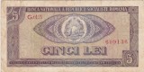 Bancnotă Rom&acirc;nia 5 lei 1966 &ndash; Republica Socialistă Rom&acirc;nia, seria G.0127