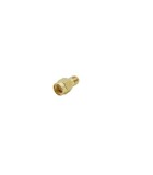 Adaptor convertor antena wifi RF coaxial SMA tata la SMA mama 50ohm de inalta calitate cupru placat cu aur, Generic
