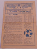 Program meci fotbal PETROLUL PLOIESTI - FLACARA MORENI (08.11.1987)