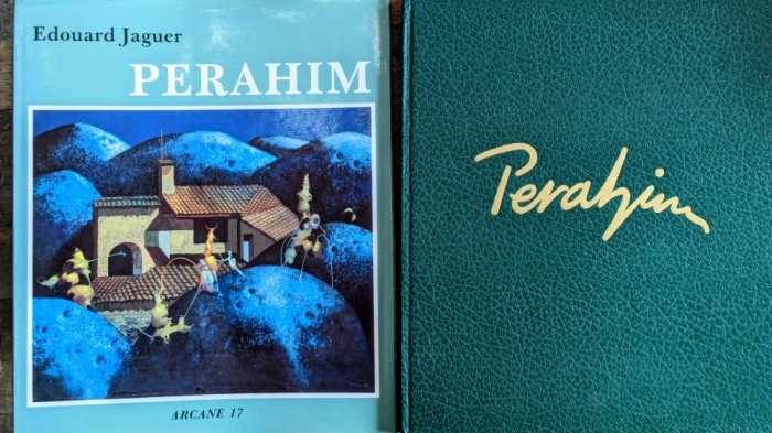 Jules Perahim - Edouard Jaguer, monografie 1990, format mare