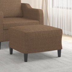 vidaXL Taburet, maro, 60x50x41 cm, material textil