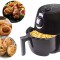 Friteuza cu aer cald BEPER P101FRI001, fara ulei, 2 litri, 1000 W, Negru - RESIGILAT