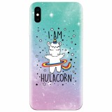 Husa silicon pentru Apple Iphone XS Max, I Am Hulacorn