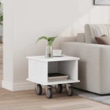 vidaXL Support TV Alb 37 x 35 x 35 cm Lemn compozit 891048