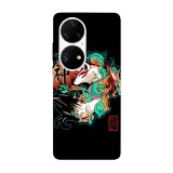 Husa compatibila cu Huawei Nova 8i model Sun Goddess Amaterasu, Silicon, TPU, Viceversa