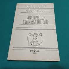 ORTOPEDIE TRAUMATOLOGIE * CURS / A. DENISCHI/ 1988 * 23