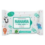 Servetele umede pentru bebelusi, 72 buc, 20x15 cm, hipoalergenice, fara alcool, CMCLASS