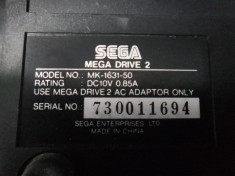 Original Genesis Sega Mega Drive 2 Retro Game Console 16 Bit, No MK-1631-50