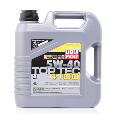 Ulei Motor Liqui Moly Top Tec 4100 SAE, 5W40, 4L foto