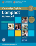 Compact Advanced Student&#039;s Book Pack (Student&#039;s Book with answers with CD-ROM and Class Audio CDs(2)) - Paperback brosat - Peter May - Cambridge